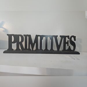 Primitives sign